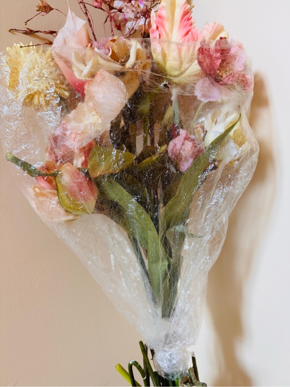 Bloom-Style Silk Pink Mixed Floral Bouquet - Home Accents